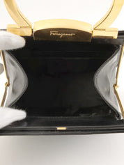 Gancini 迷你手提包 黑色