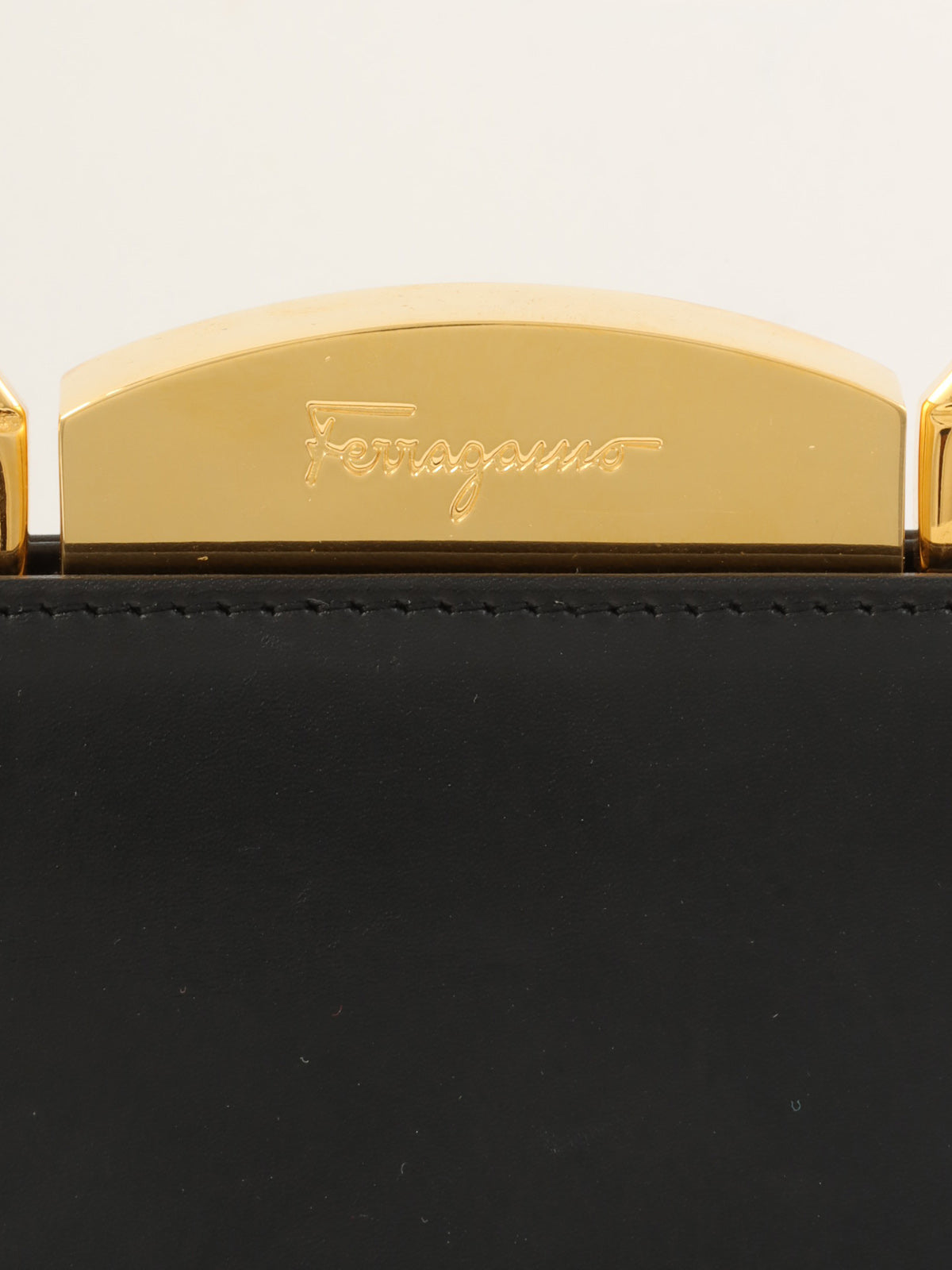 Gancini 迷你手提包 黑色