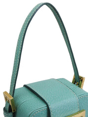 Logo 铭牌迷你化妆包 薄荷绿