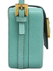 Logo 铭牌迷你化妆包 薄荷绿