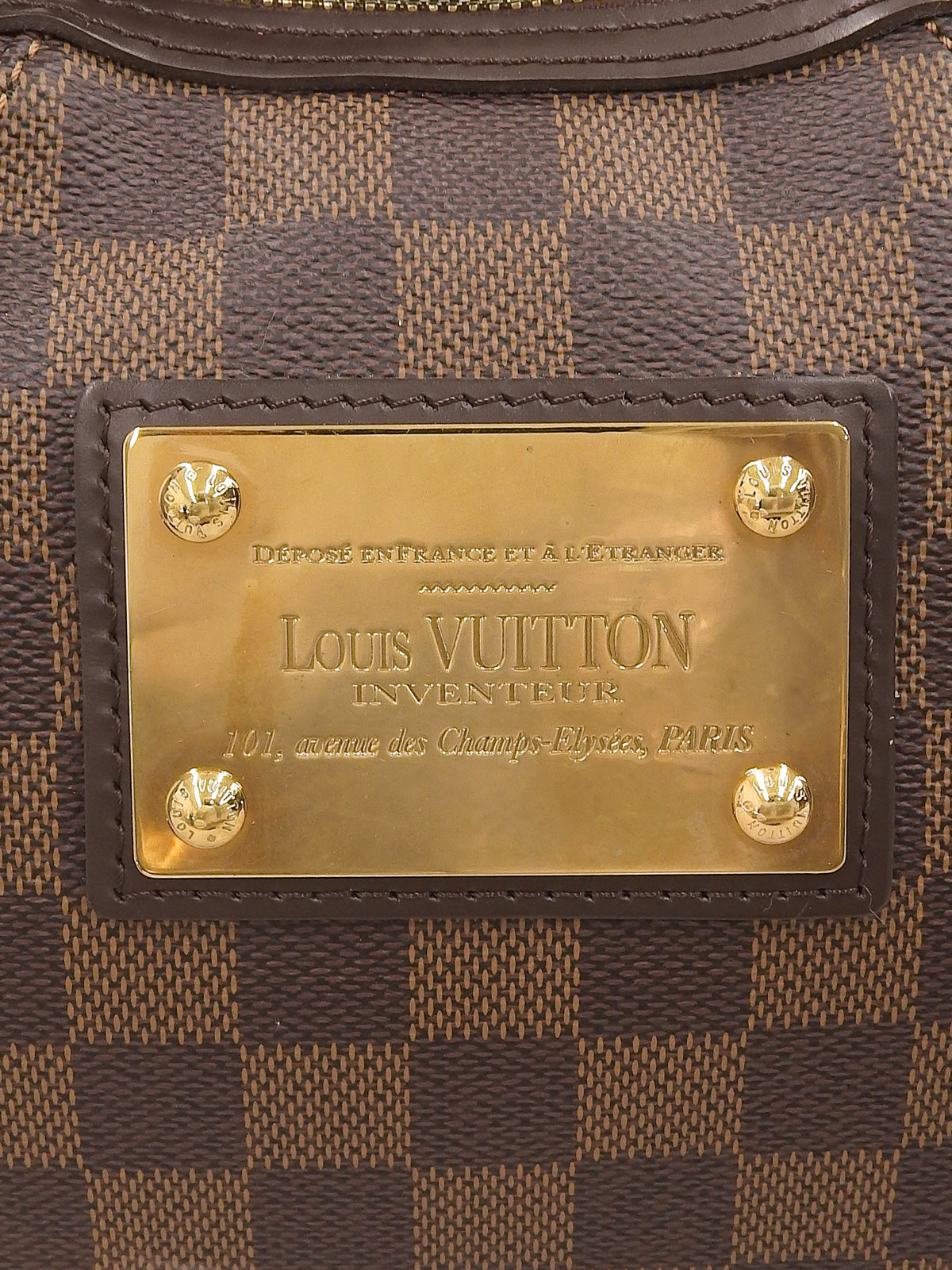 2009年製 キャンバスダミエテムズGM ブラウン