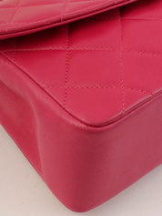 1990s Pouch Jewel Chain Shoulder Bag Pink