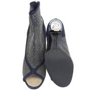 Glitter See-through CC Mark Boots Navy