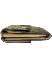 2007 年 Monogram Dentel Porte Monnaie Carte Credit 棕色