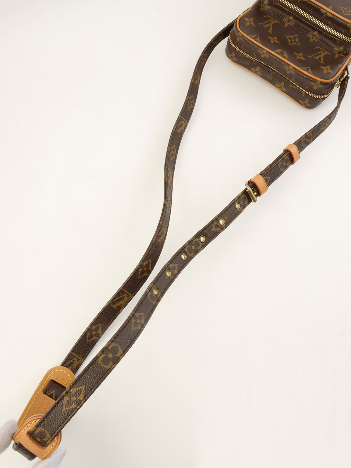 2004年帆布字母组合亚马逊棕色