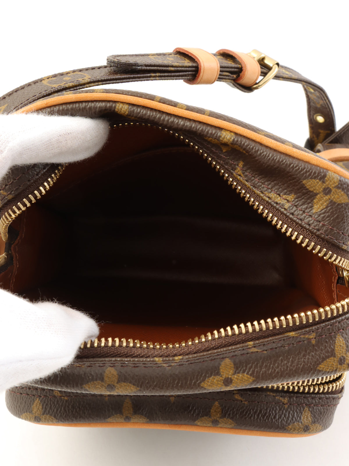 2004年帆布字母组合亚马逊棕色