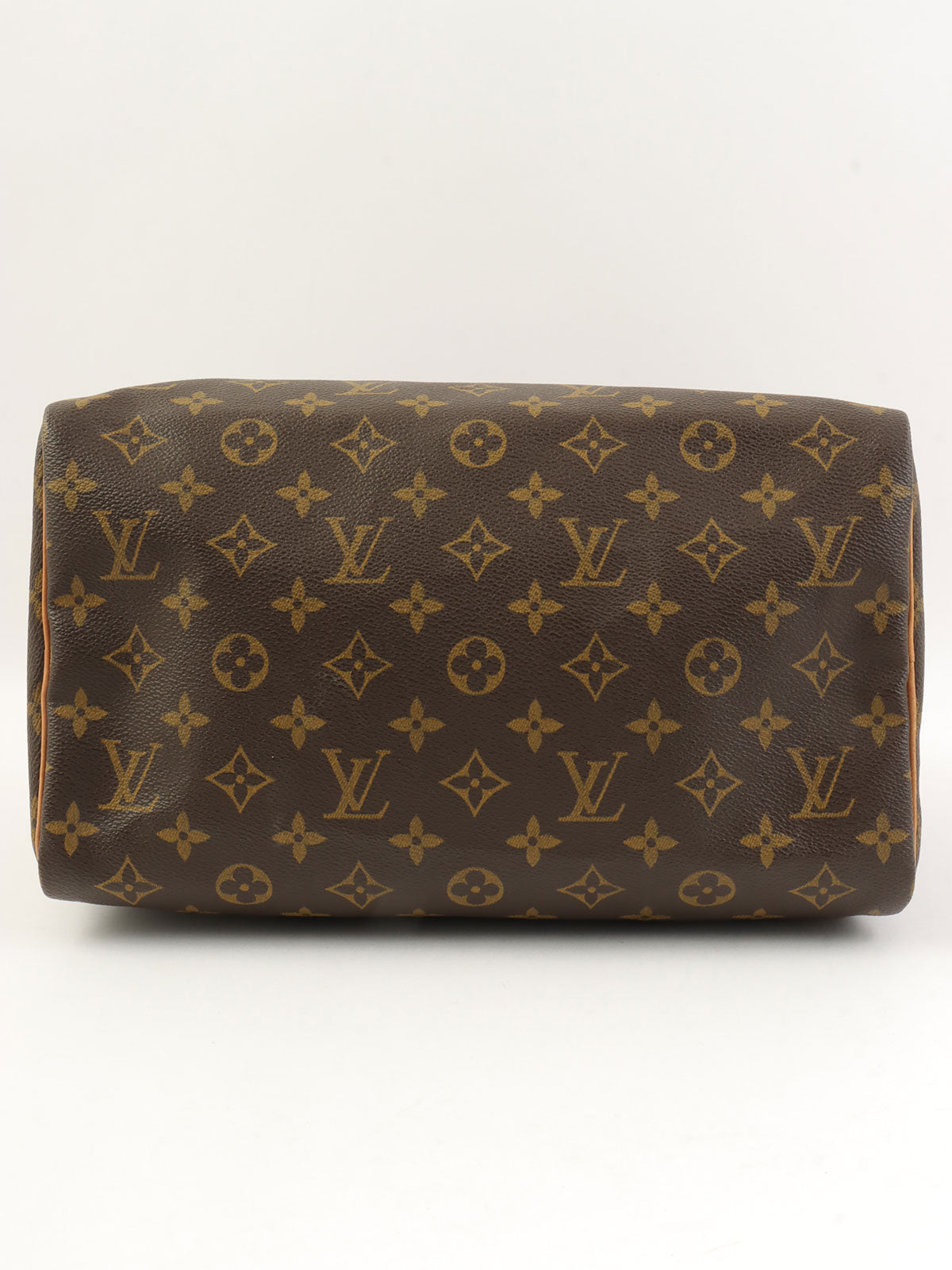 2002年製 キャンバスモノグラムスピーディ ブラウン