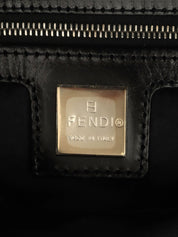 针织妈妈水桶包黑色