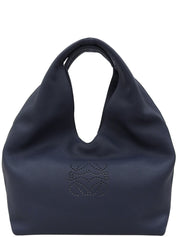 アナグラムパンチングハンドバッグ　ネイビー