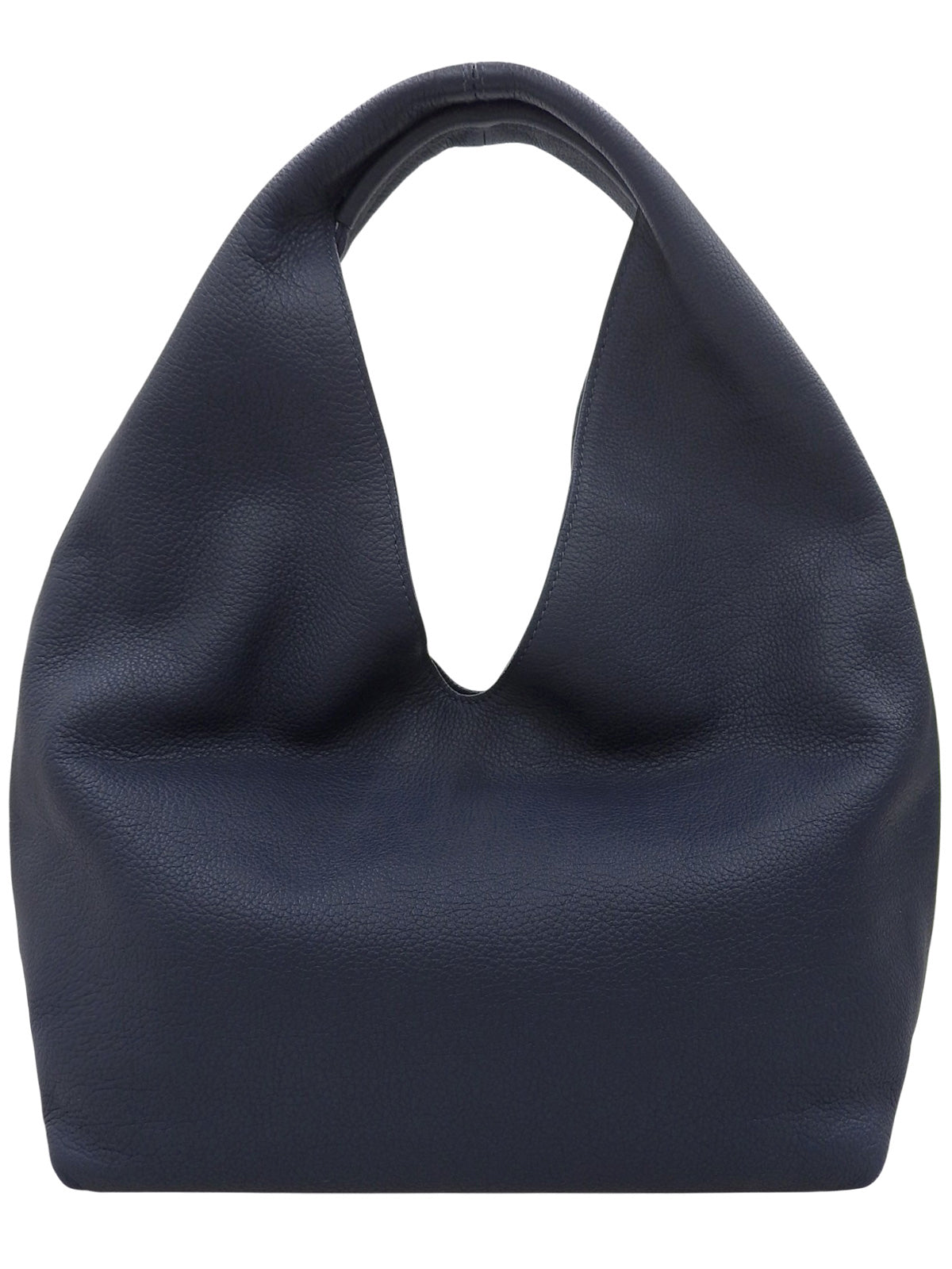 アナグラムパンチングハンドバッグ　ネイビー