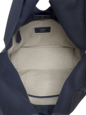 アナグラムパンチングハンドバッグ　ネイビー