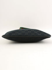 Canvas GG Pattern Sherry Line Mini Shoulder Bag Black/Green/Red