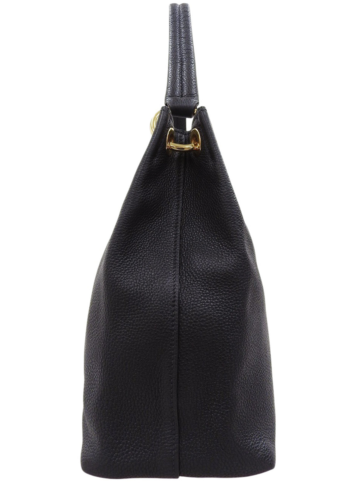 Logo Embossed Tote Bag in Black