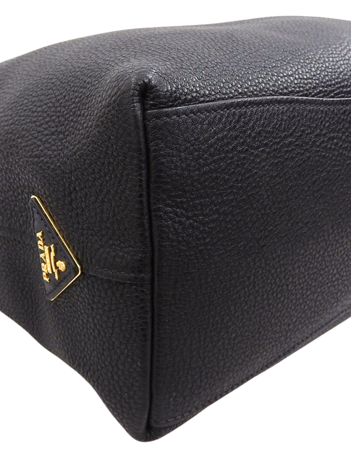 ロゴエンボストートバッグ ブラック