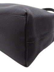 ロゴエンボストートバッグ ブラック