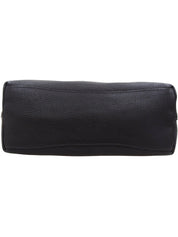 ロゴエンボストートバッグ ブラック