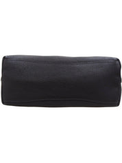 Logo Embossed Tote Bag in Black
