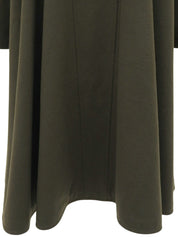 1994 Cashmere CC Mark Button Long Coat Khaki