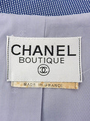 CC Mark Button Jacket Light Blue