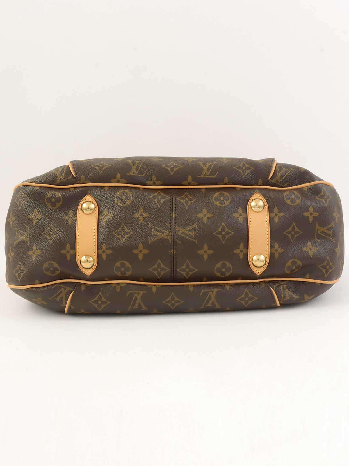 2009 Monogram Galliera PM Canvas Handbag, Brown