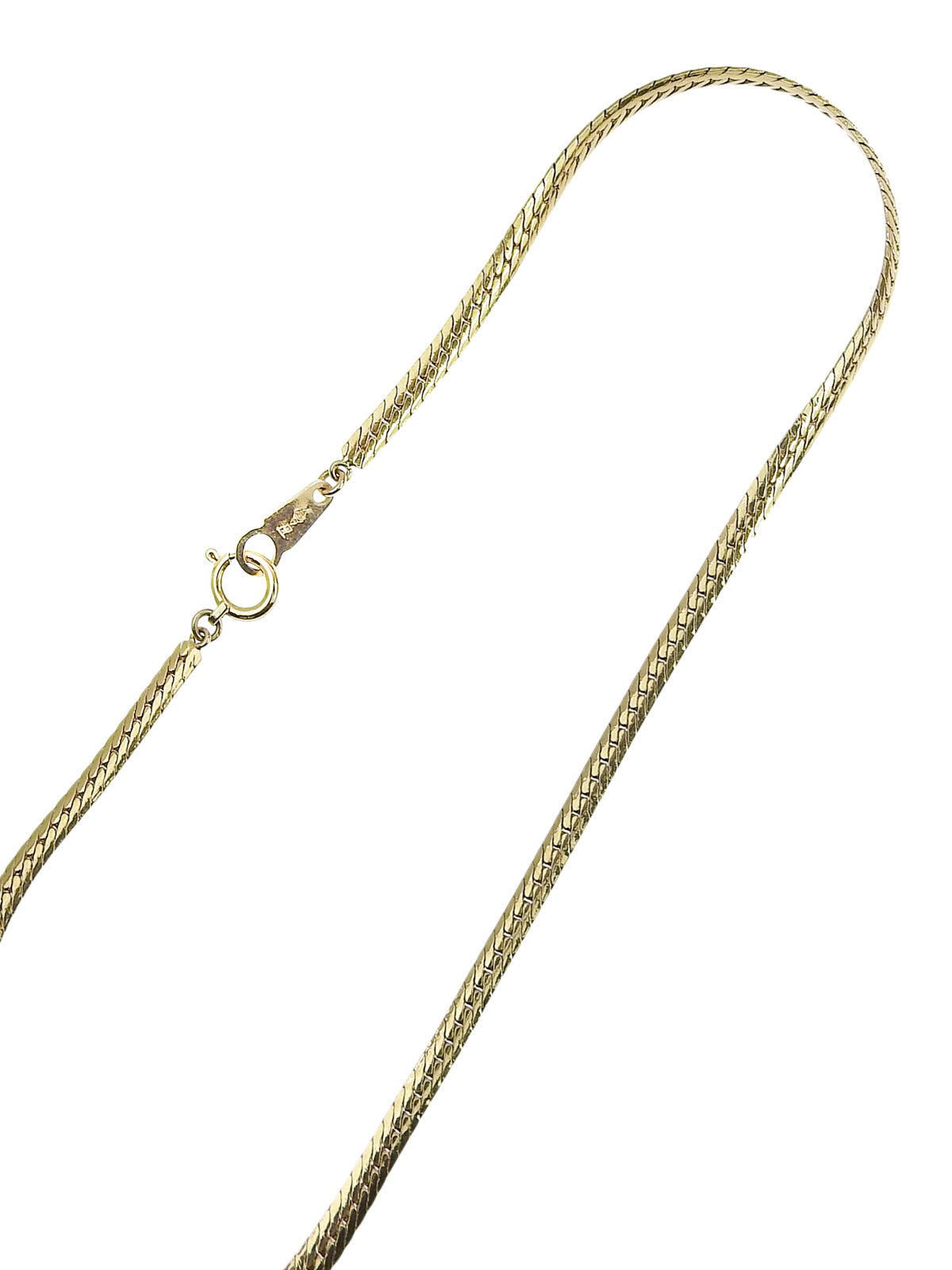 18Kダイヤモンドルビーデザインネックレス ゴールド/チェリーレッド