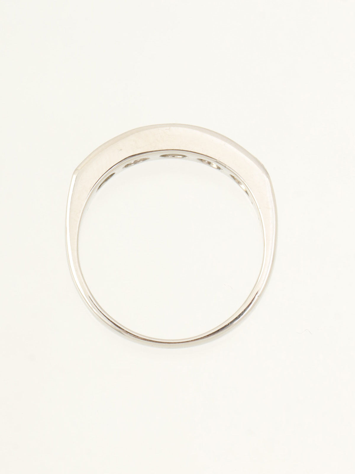 プラチナダイヤモンドリング シルバー #12