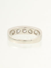 プラチナダイヤモンドリング シルバー #12