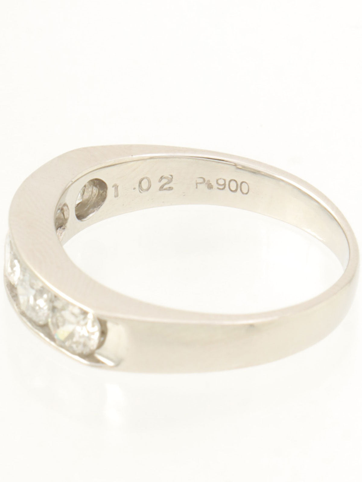 プラチナダイヤモンドリング シルバー #12