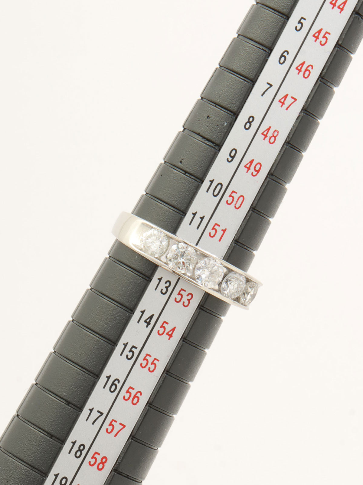 プラチナダイヤモンドリング シルバー #12