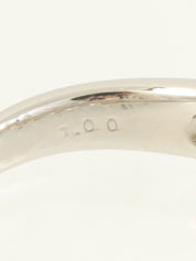 プラチナダイヤモンドリング シルバー