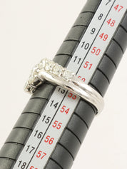 プラチナダイヤモンドリング シルバー