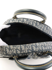 トロッターパターンダブルサドルバッグ ネイビー