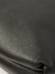 アナグラムエンボス巾着ショルダーバッグ ブラック