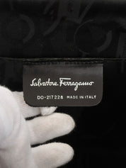 Intrecciato Gancini 橙色/绿色/多色盘形手提包