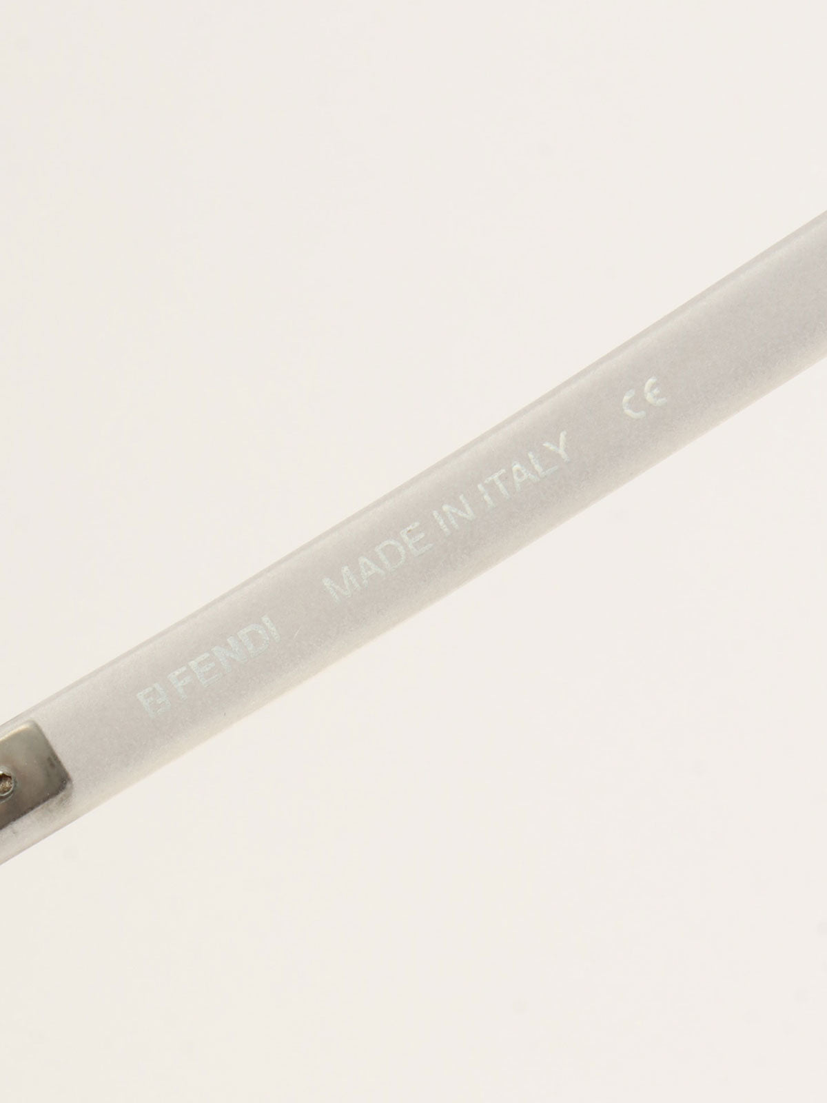 サイドロゴリムレスサングラス ブルー