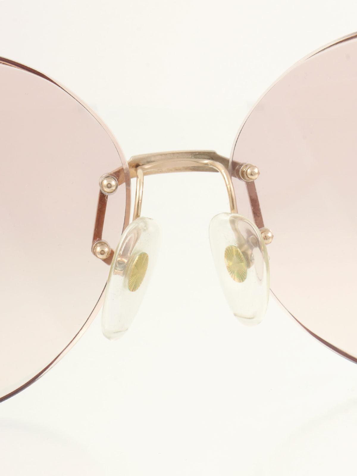 サイドロゴリムレスサングラス レッド