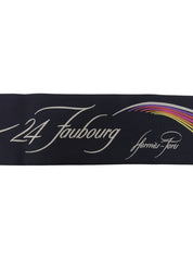 24Faubourg图案Twilly丝巾 黑色/多色