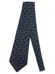 ロープパターンタイ ネイビー/マルチ