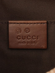 ホースビットパターンワンショルダーバッグ ブラウン