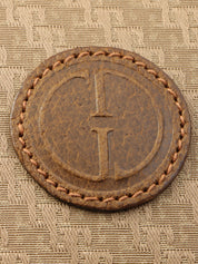 Gパターンロゴエンボスボストンバッグ ベージュ/ブラウン