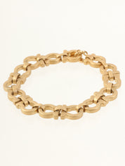 ガンチーニチェーンブレスレット アンティークゴールド