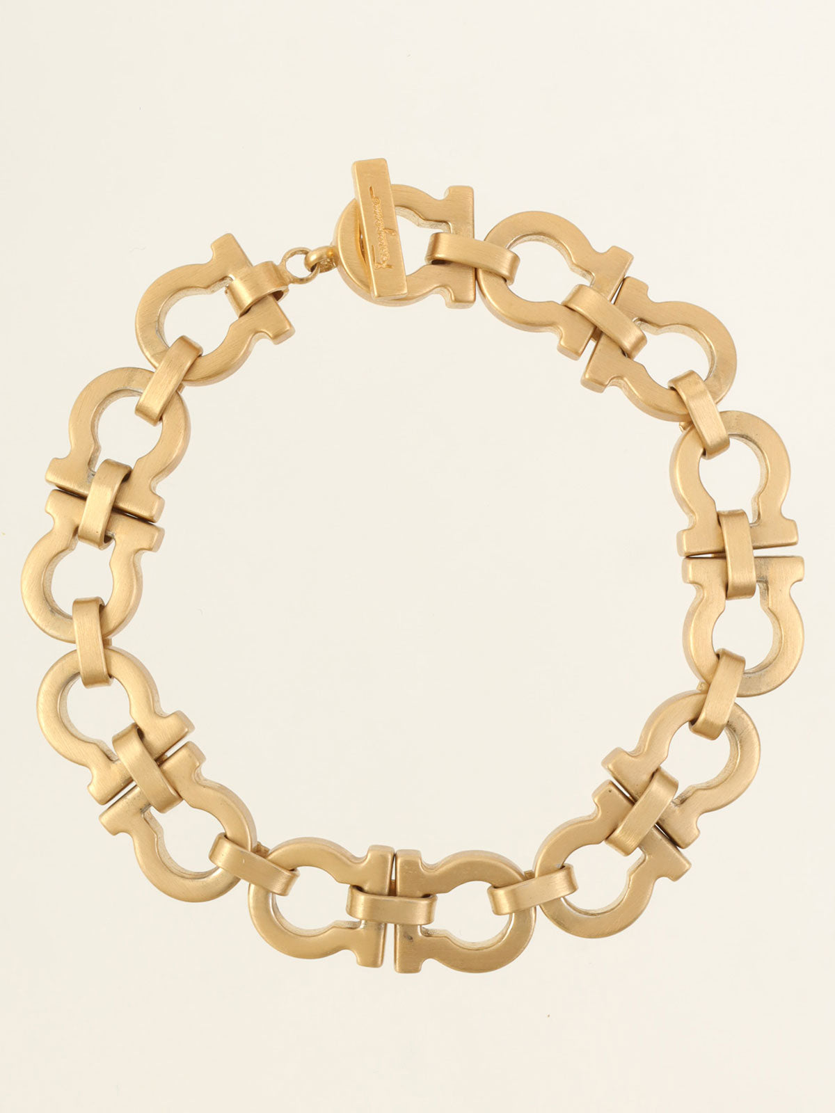 ガンチーニチェーンブレスレット アンティークゴールド