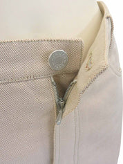 Sellier Button Trousers Beige