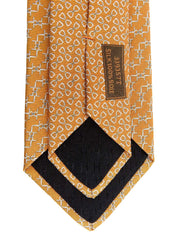 Design Pattern Tie Orange