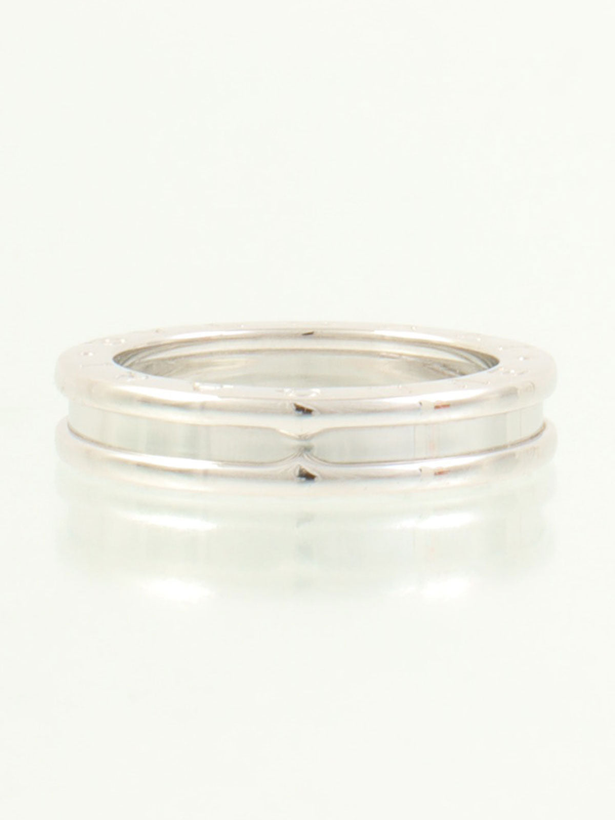 18Kビーゼロワンリング シルバー