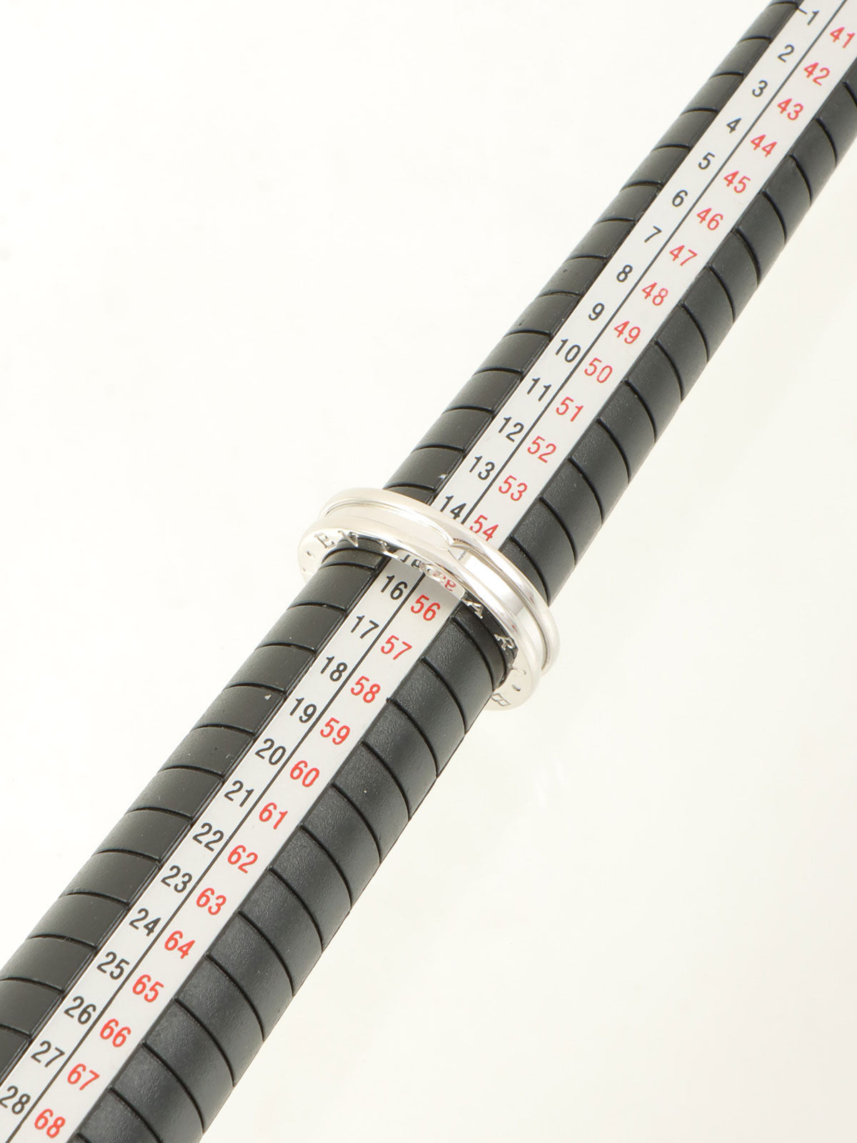 18Kビーゼロワンリング シルバー