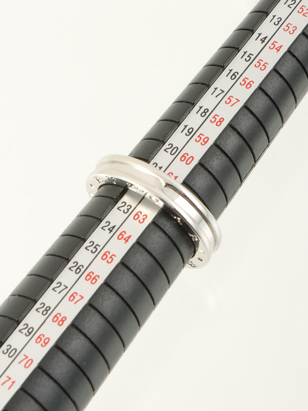 18K B.zero1 Ring #61 White Gold
