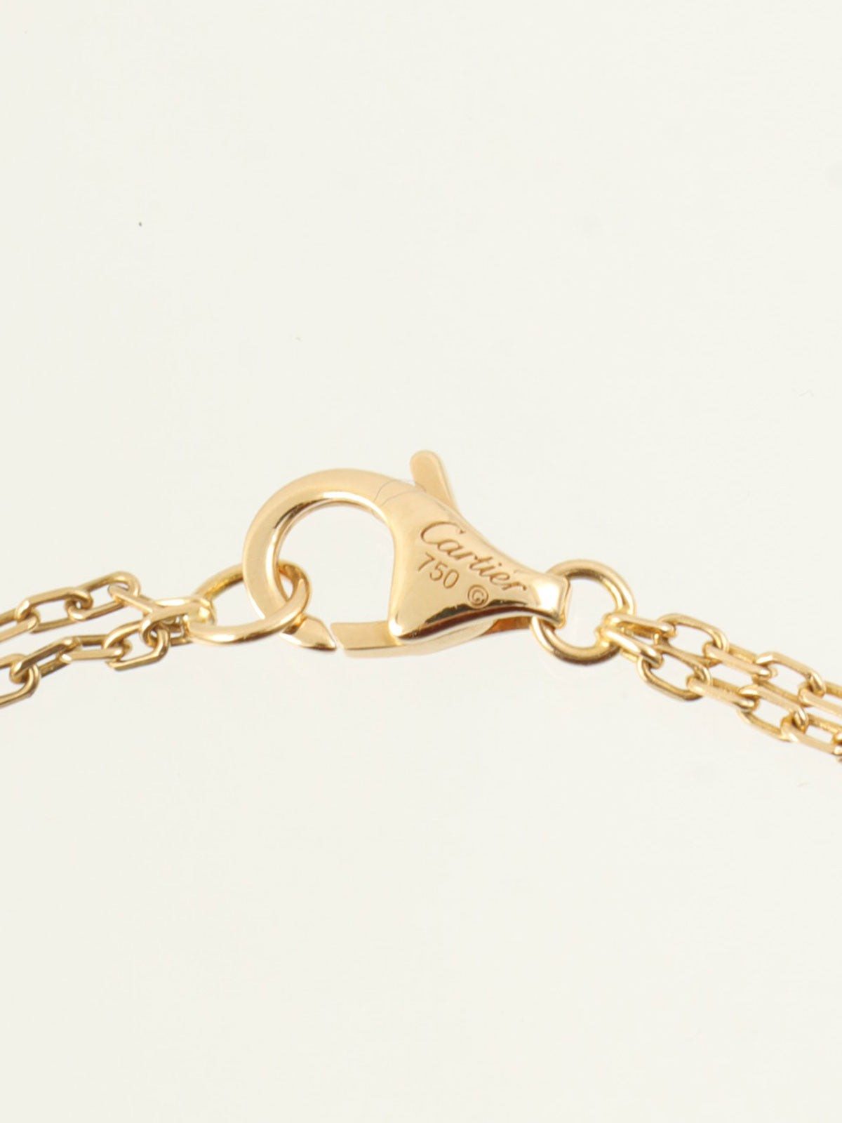 18Kダイヤモンドラブサークルブレスレット ゴールド