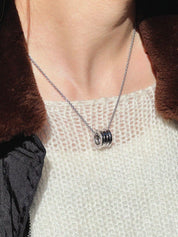 18K B.zero1 Necklace Silver