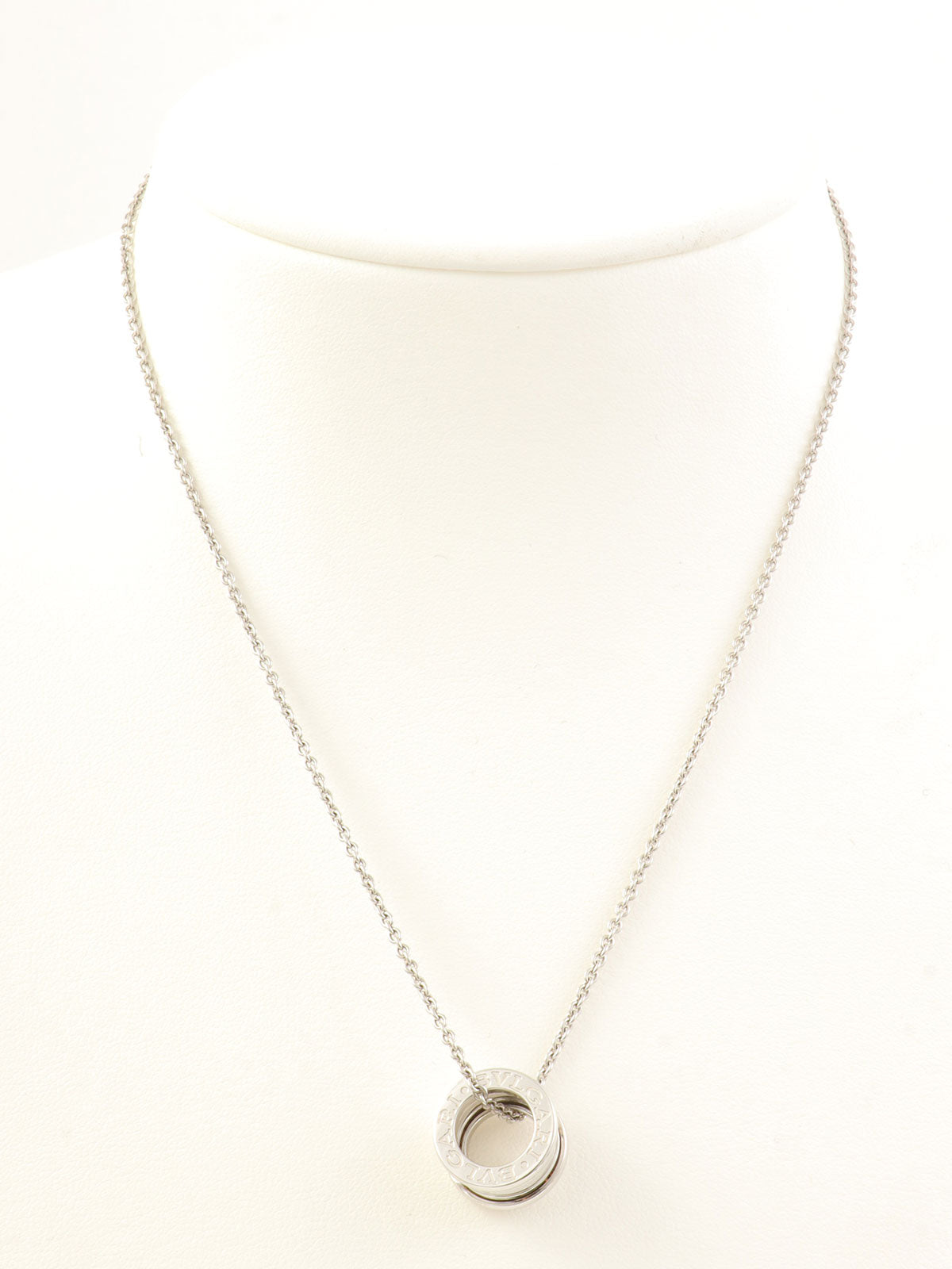 18K B.zero1 Necklace Silver